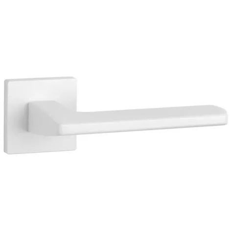 Дверная ручка на квадратном основании APRILE YUKA Q 7S WH белый
