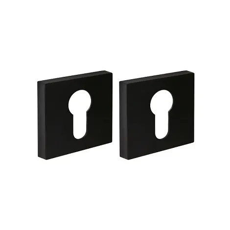 Накладка под цилиндр на квадратном основании Fuaro ET DM BL-24 черный