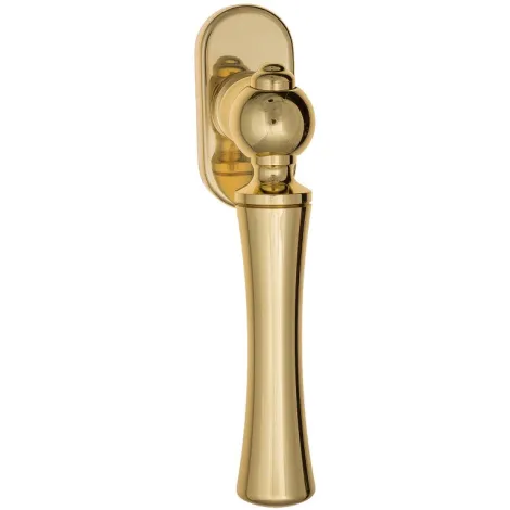 Ручка оконная Fratelli Cattini \"FOGGIA\" FW 7-OLV полированная латунь