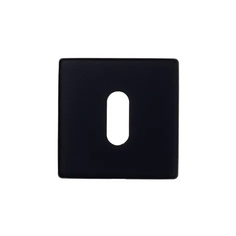 Накладка под ключ буратино на квадр. основании Fratelli Cattini KEY 8FS-NM матовый черный 2 шт.