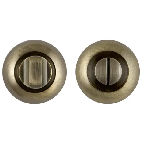 Фиксатор поворотный на круглом основании Fuaro BK6.R.RM54 (BK6 RM) ABG-6 зелёная бронза