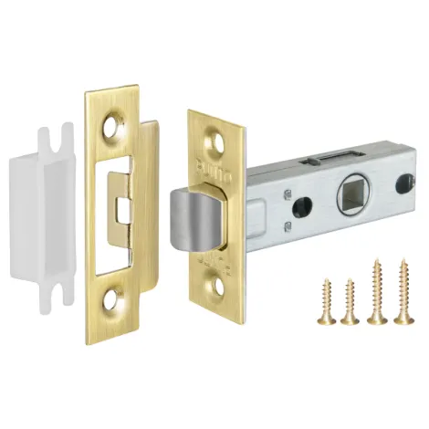 Защелка врезная Punto METL45-8 ( L45-8) SG матовое золото