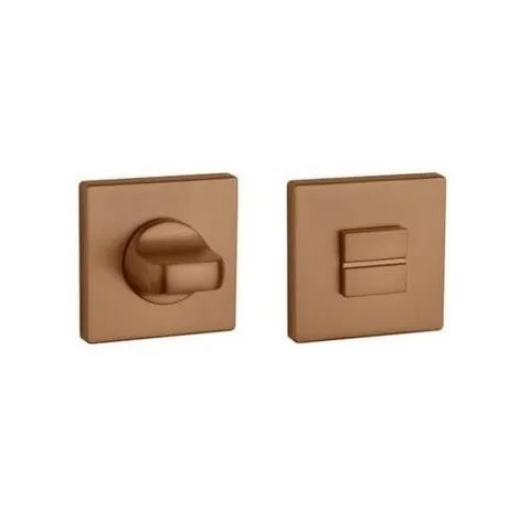 Фиксатор поворотный на квадратном основании APRILE WC Q 5S PN PVD матовая медь