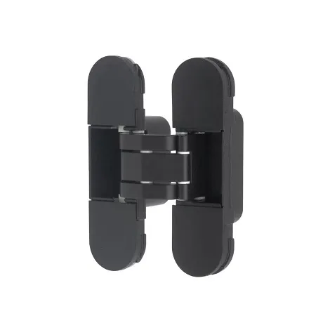 Петля скрытой установки ELEMENTIS, 3D,110x30 мм,40 кг, черный 