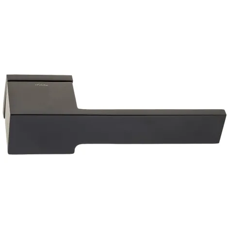Дверная ручка на прямоугольном основании Fratelli Cattini \"OZO\" 6-NM матовый черный