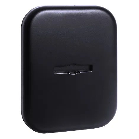 Декоративная накладка Fuaro с авт. шторками на сувальдный замок ESC.S-auto.XL/K.486 (ESC 486-S-auto XL) с авт.шторками BL черный (1шт.)