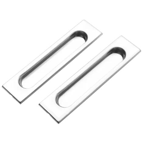 Ручка купе прямоугольная WH белый