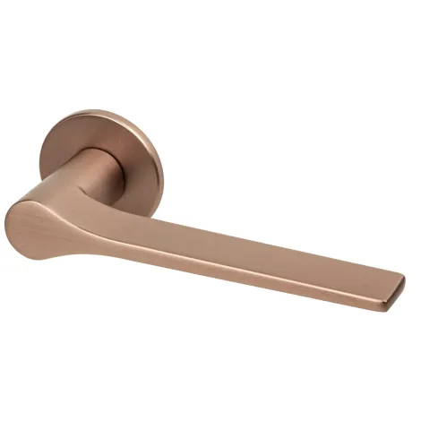 Дверная ручка на круглом основании Armadillo R.YM.CREME AC-9 медь