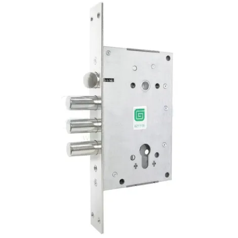 Корпус Guardian врезного замка с защёлкой ЗВ 102.11 Т /128:7066/