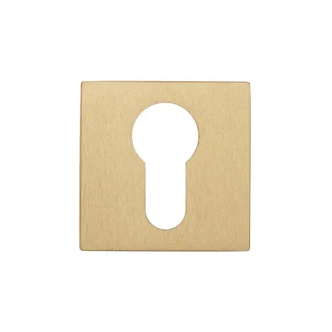 Накладка под цилиндр на квадратном основании Fratelli Cattini CYL 8.7-KD золото крайола 2 шт.