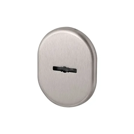 Декоративная накладка на сувальдный замок со шторкой Armadillo PS-DEC CT (ATC Protector 1) SN-3 матовый никель