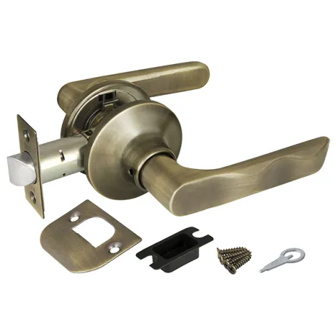 Ручка защелка Punto 6024 AB-P (без фик.) бронза