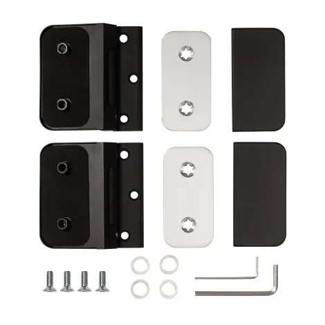 Петля для стеклянной двери Armadillo Space.GL.H01 (2 шт) BL черный