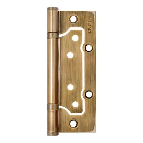 Петля универсальная без врезки Punto IN5200W CFB (200-2B 125x2,5) кофе глянец