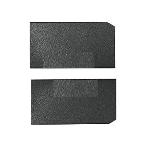 Комплект боковых заглушек Art.1951N для направляющей Art.1700N черный матовый