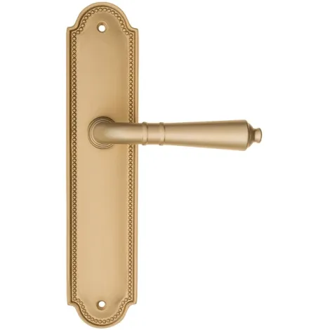 Дверная ручка на планке Fratelli Cattini \"TOSCANA\" PL248-BS матовая латунь