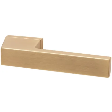 Дверная ручка на квадратном основании Armadillo BRICK UCS FSG-39 флорентийское золото