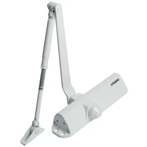 Доводчик Fuaro дверной DC20-4/TS-68 ФОП WH до 85 кг (белый)