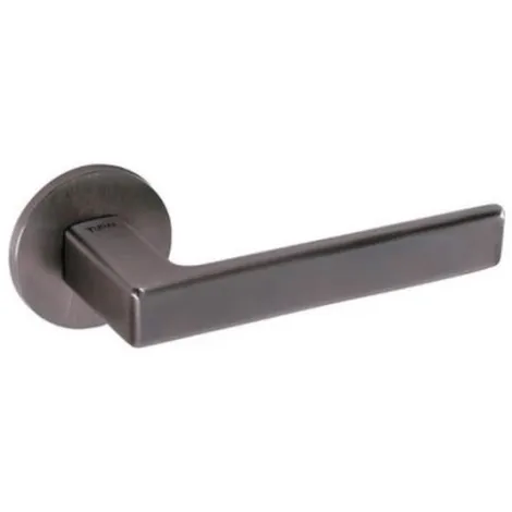 Дверная ручка Tupai на круглом основании 3095 R 5S-162 антрацит