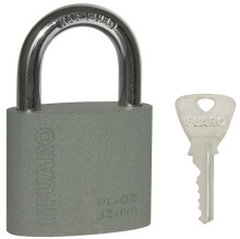 Замок навесной Fuaro PL-PROTEC-0232 3key (PL-02-32) англ. /блистер