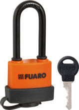 Замок навесной Fuaro PL-WEATHER-3640 LS 3key (PL-3640 LS) удл. дужка, англ./блистер