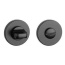 Фиксатор поворотный на круглом основании APRILE WC R 7S BLACK черный