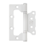 Петля без врезки универсальная Hinge 100-2BB FH MWH белый