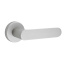 Дверная ручка на круглом основании Fimet Shape 1320/232 F16 матовый хром