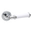 Дверная ручка на круглом основании Fimet Tasha 1028P/261 F04 полированный хром