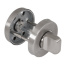 Ручка поворотная на круглом основании Fuaro BK6.R.DSS201-02 (DSS-02-BK6) INOX 201